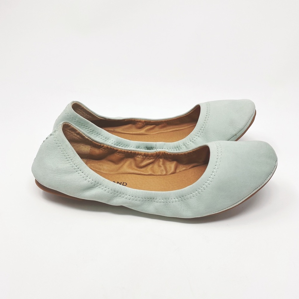 NEW Lucky Brand Emmie Ballet Flats 9 Mint Green